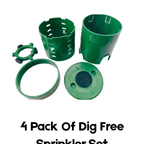 Dig Free Sprinkler 4 Complete Units