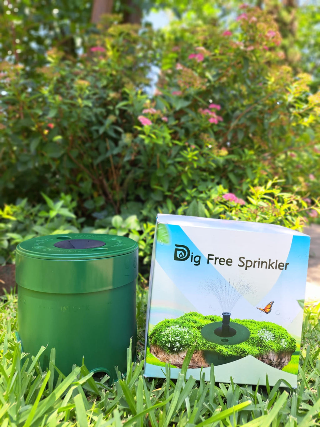 Dig Free Sprinkler 4 Complete Units
