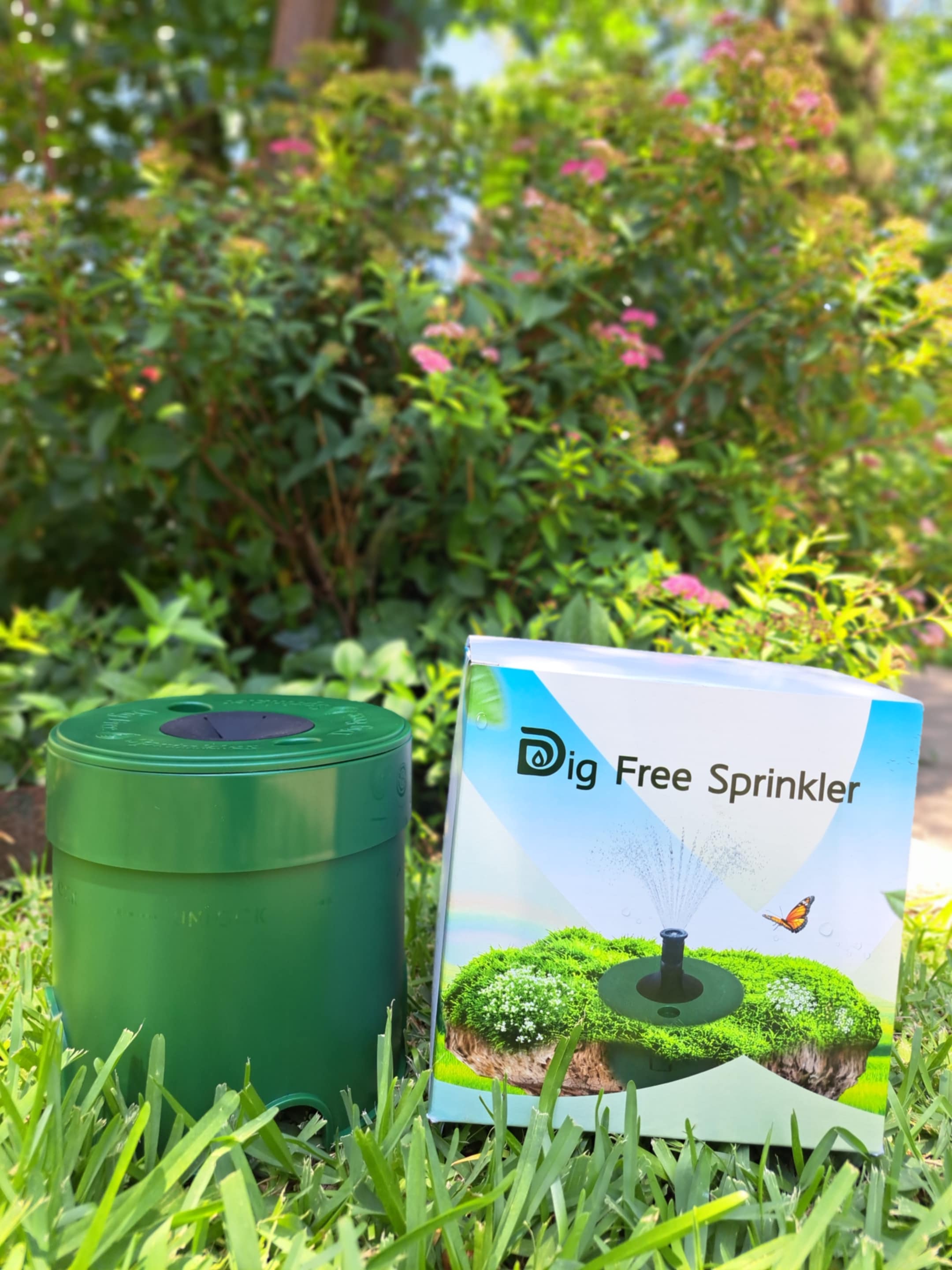Dig Free Sprinkler 4 Complete Units