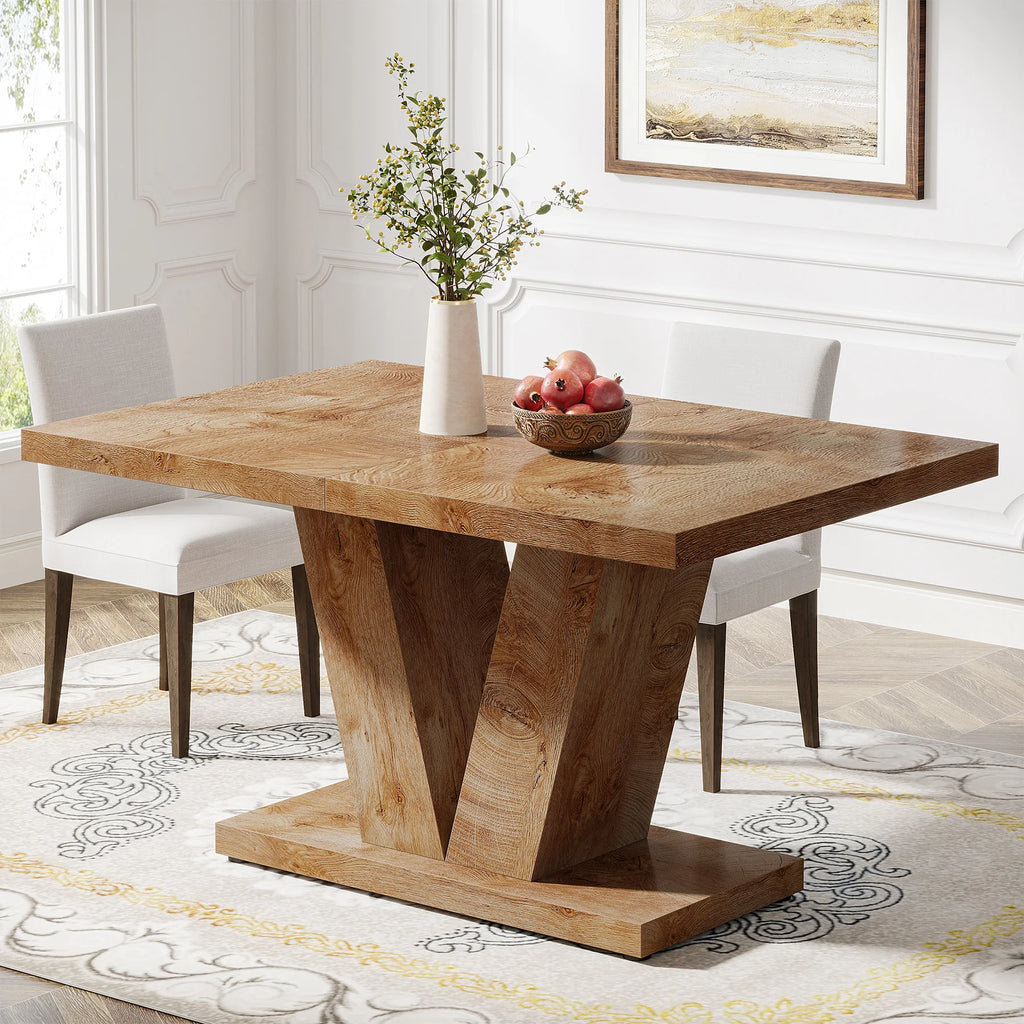 Tribesigns Dining Table for 4-6
