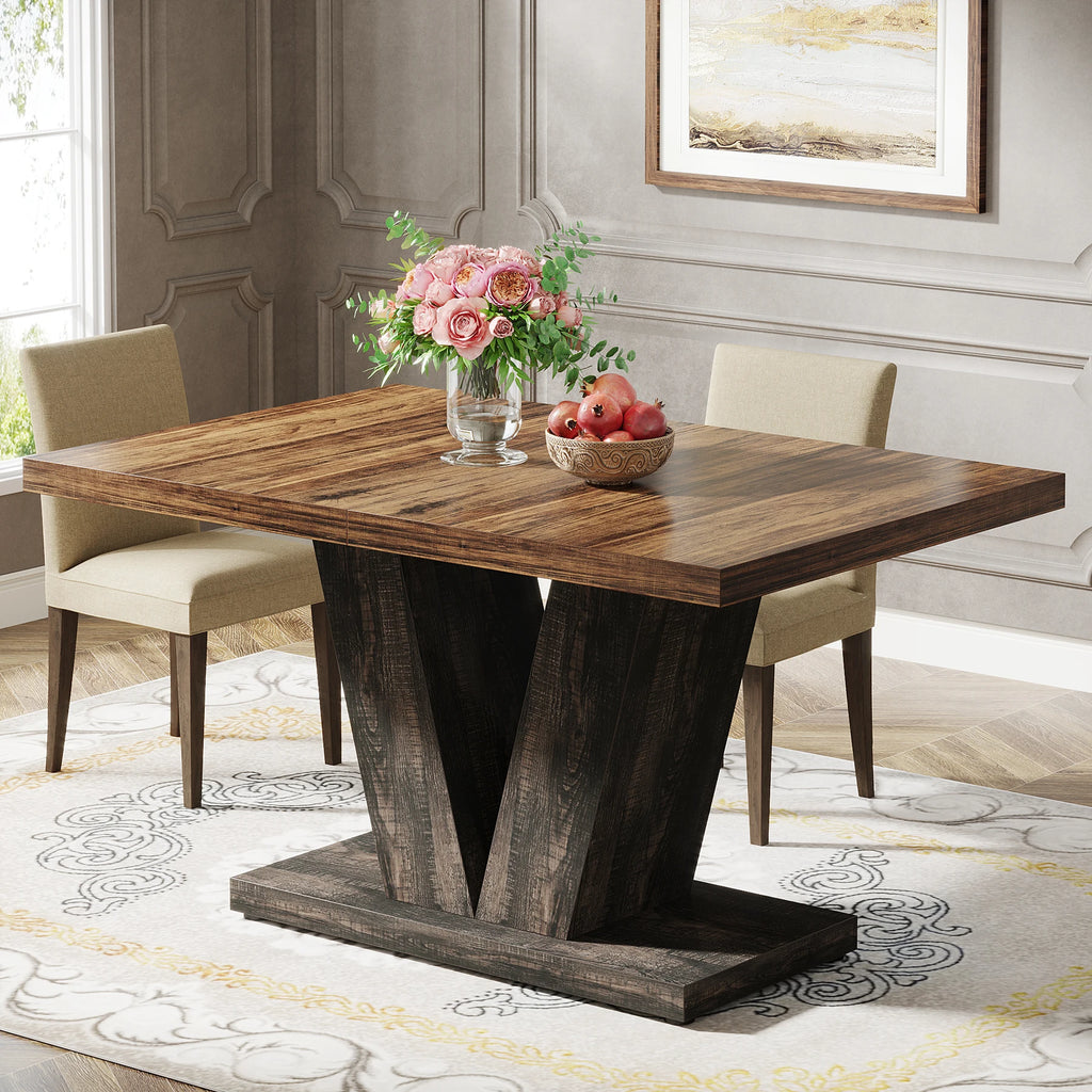Tribesigns Dining Table for 4-6