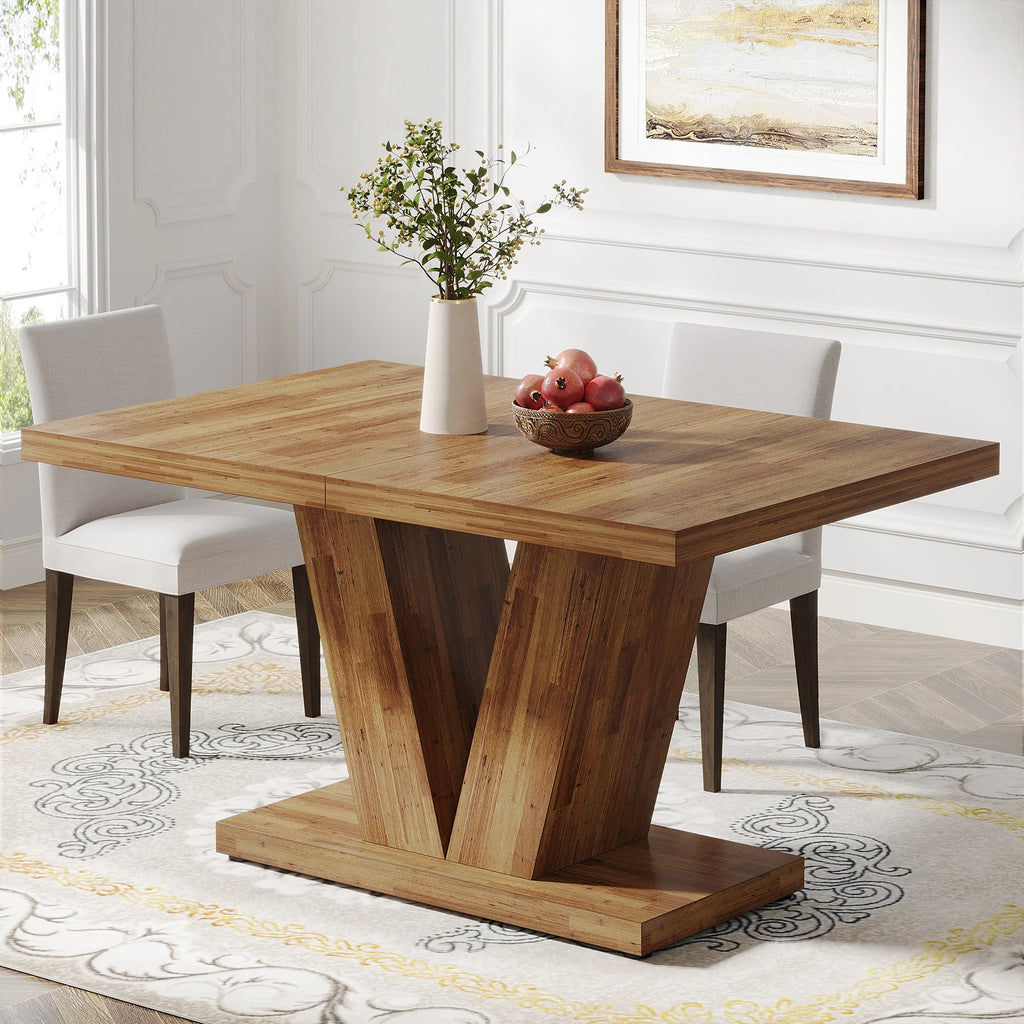 Tribesigns Dining Table for 4-6