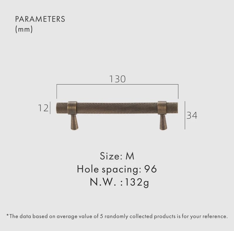Alton Antique Brass Furniture Handles