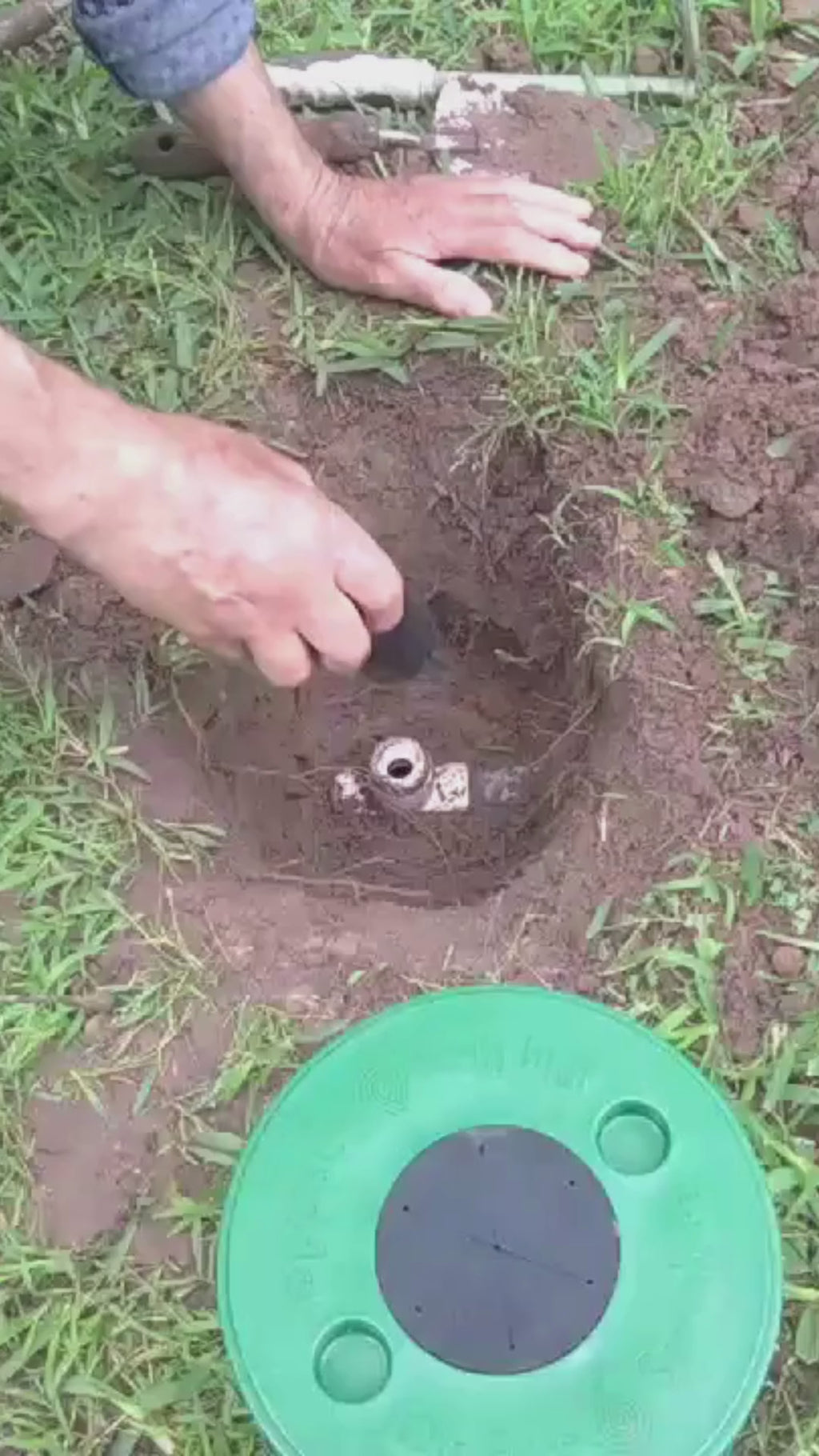 Dig Free Sprinkler Complete Single Unit